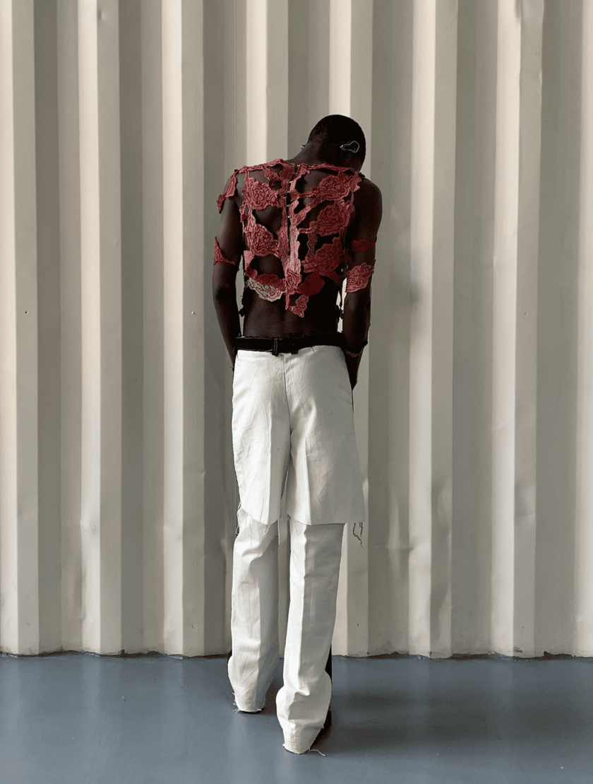 Ajanéé Front Back Panel Tiered Jeans - Image 6