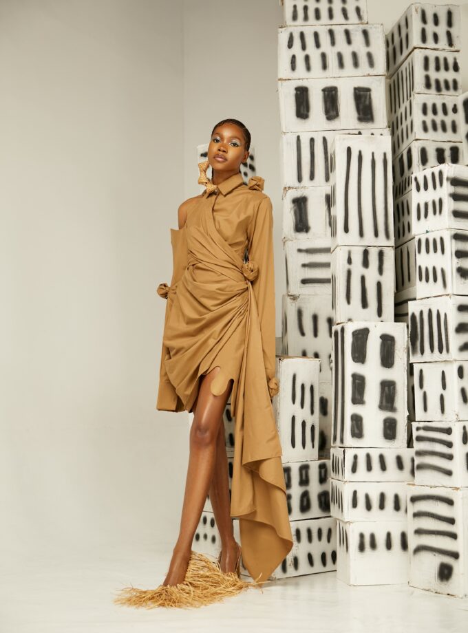 FRUCHÈ Onyisi Shirt Dress