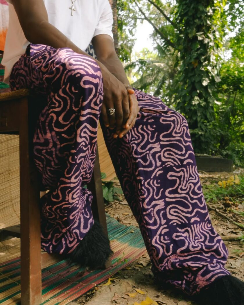 Tides of Love pants in Purple
