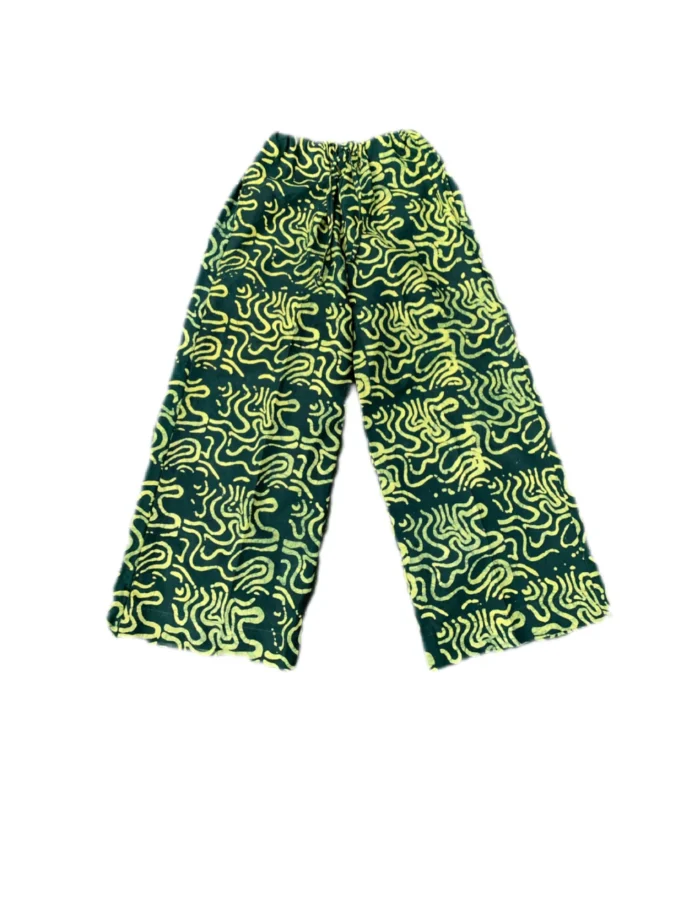 Seun’dele Tides of love pants in Green