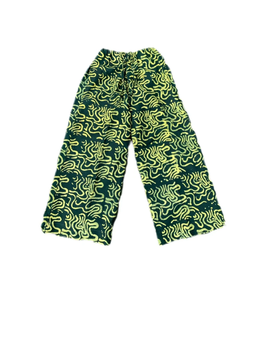 Seun’dele Tides of love pants in Green
