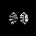 silver statement earrings