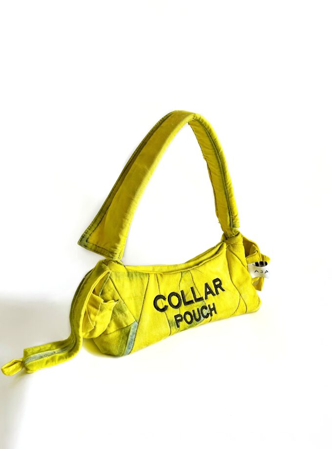 Collar Pouch in Yellow
