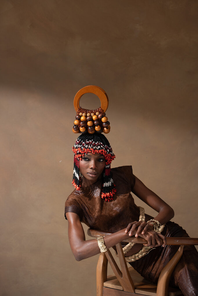 afriquekod osisi beaded bag