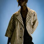 Woven from natural Aso-Oke, the Sandstone Jacket is a study in strength and ease. Its sandy palette and clean stripes explores the modern, versatile, and unapologetically African style . Unisex by design, the Sandstone Jacket brings heritage into a shared space. “For him. For her. For all.”